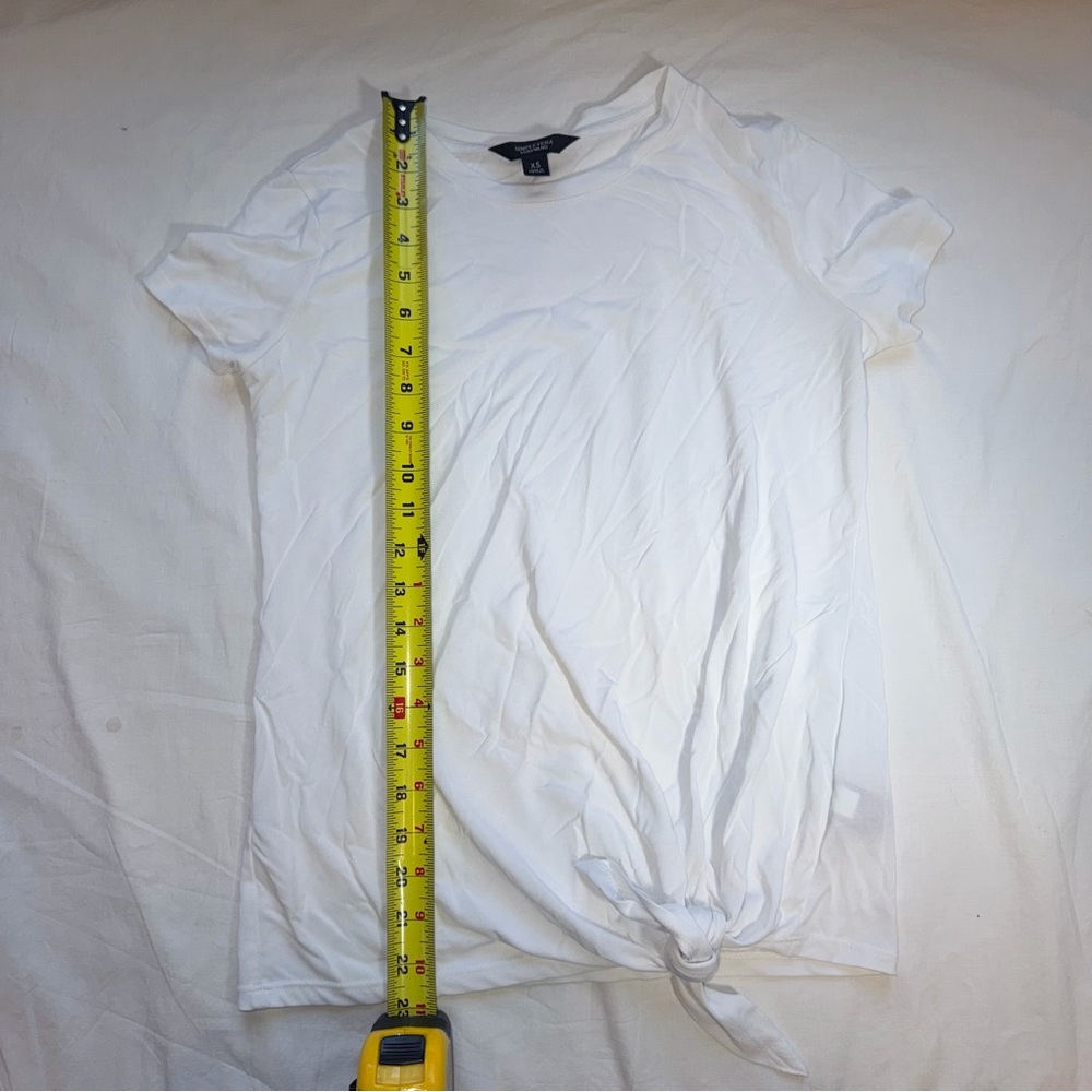 Women’s Simply Vera Vera Wang White Short Sleeve Tee